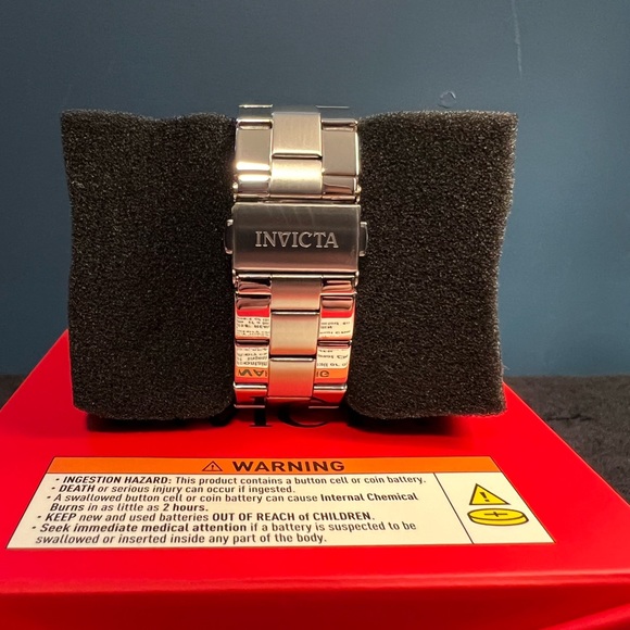 Invicta Speedway Men's Watch-44mm MOD-49362 Silver&Blue Dial(NWT) Limited!! - Picture 7 of 13